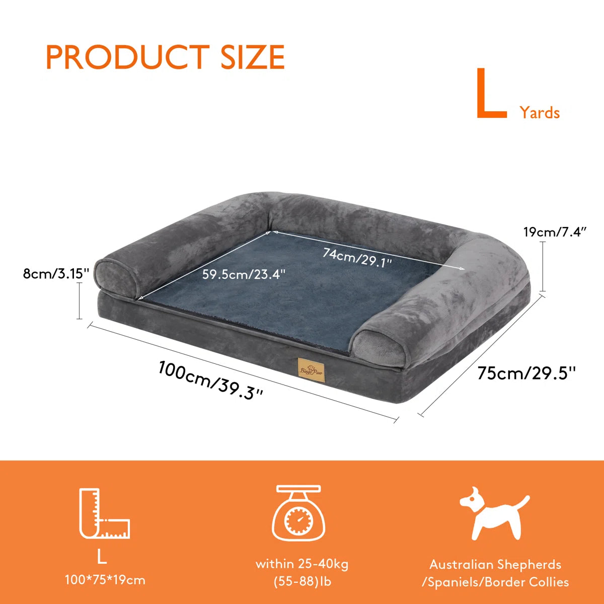 Hundebett Dog Beds Bolster Cushion